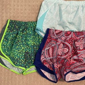Lot of Three Nike Running Shorts